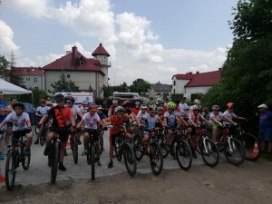 Wyścig Szkółek Kolarskich w Piekoszowie 08.06.2019